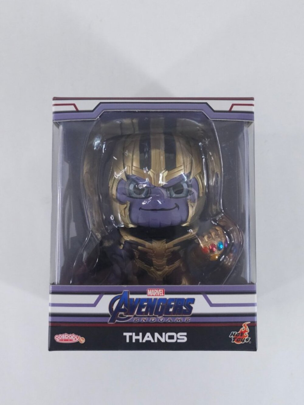 Hot Toys Cosbaby Thanos Bobble-Head Figure Marvel Avengers Endgame COSB554 Boxed